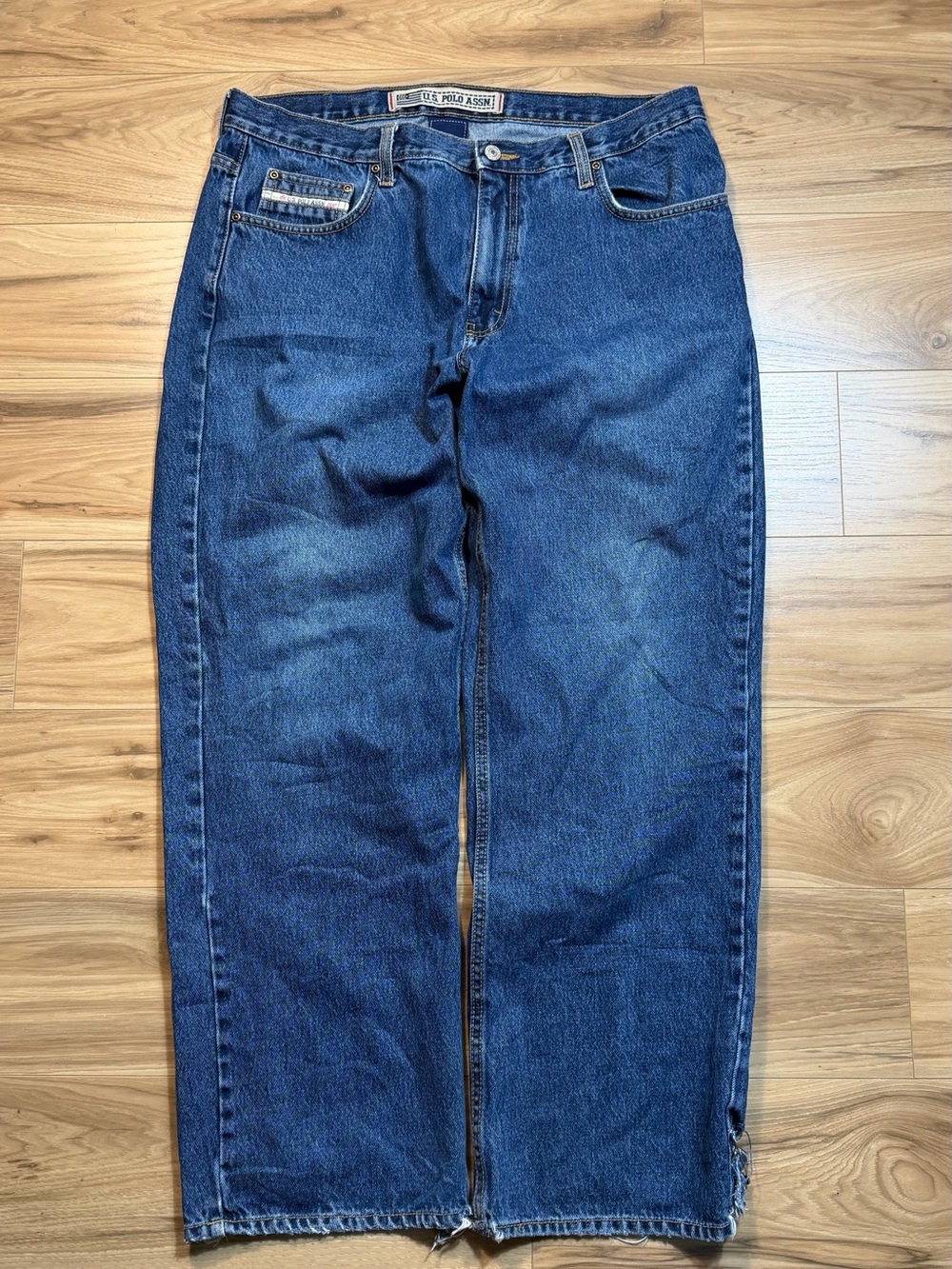 Baggy U.S. Polo Assn. Men's Classic Fit Dark Blue Jeans